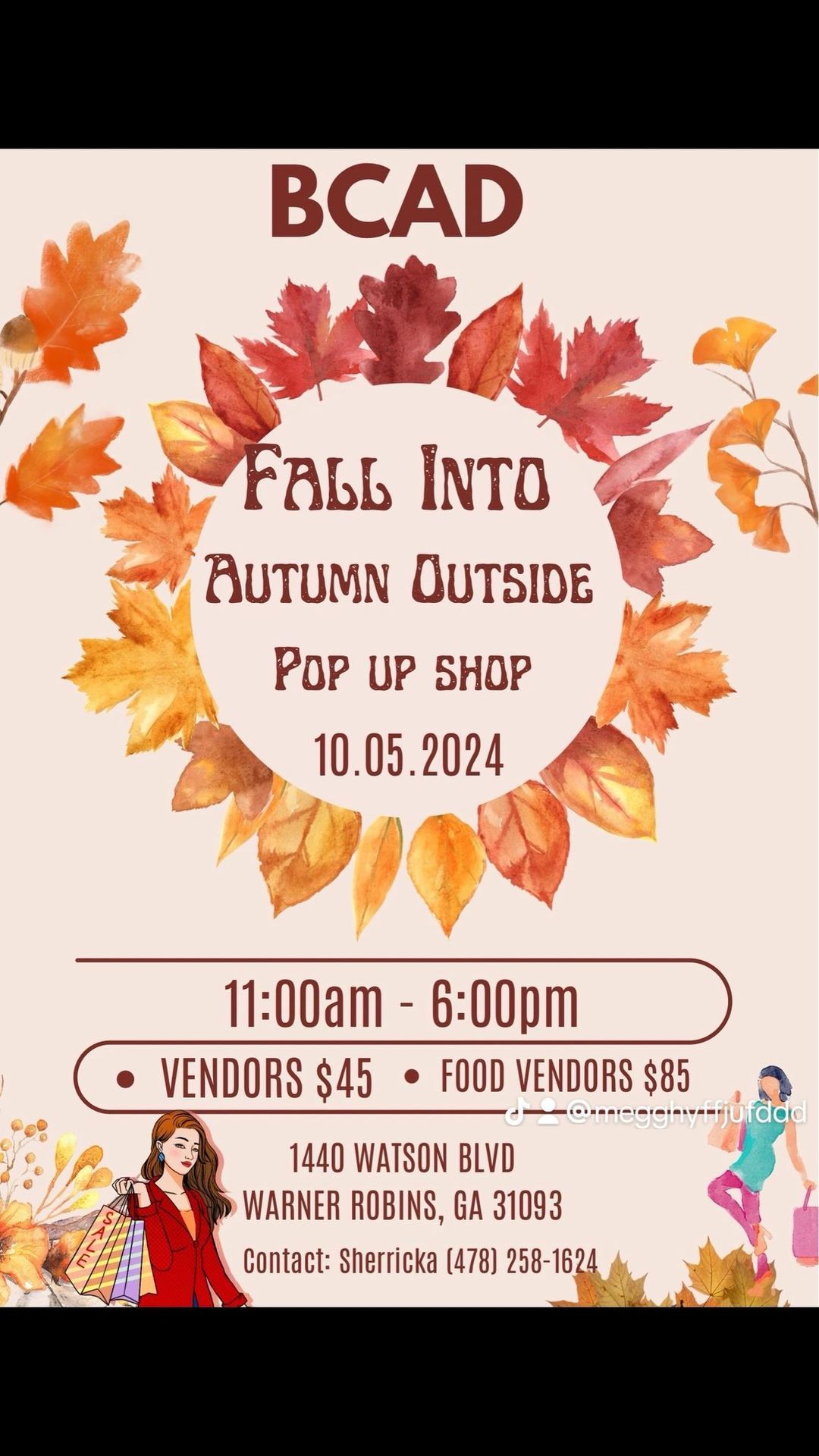 \u2018BCAD FALL INTO AUTUMN \ud83c\udf42 POP UP SHOP