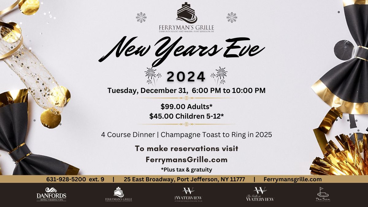 New Year's Eve at Ferryman's Grille