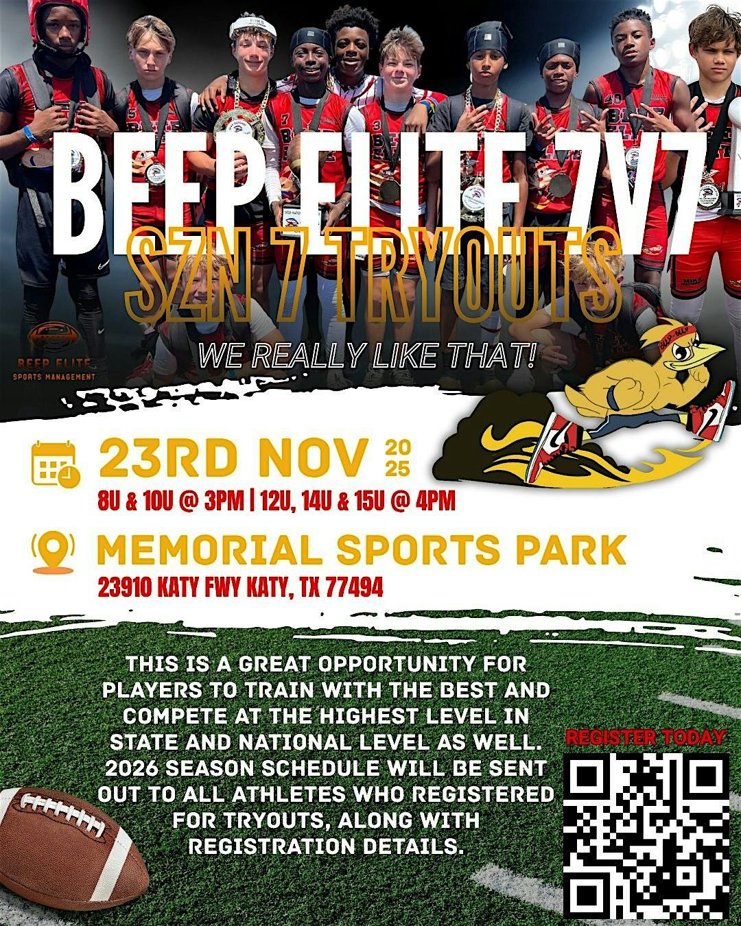 Beep Elite 7v7 SZN 7 Try-Outs