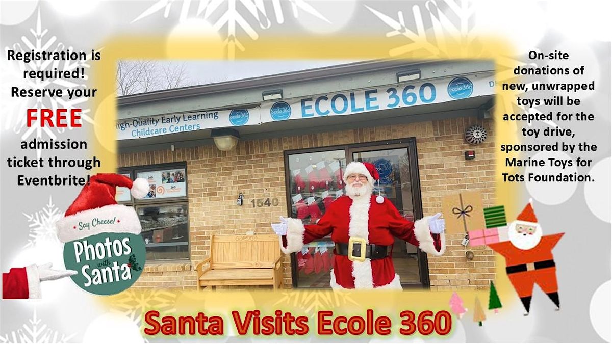 Photos with Santa @ Ecole 360- Palatine