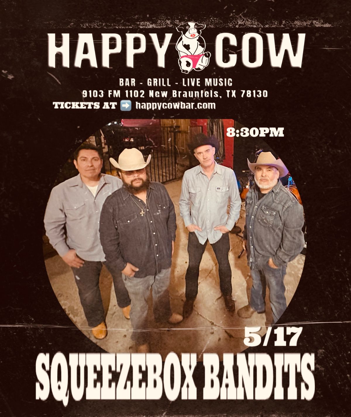 Squeezebox Bandits Live At Happy Cow