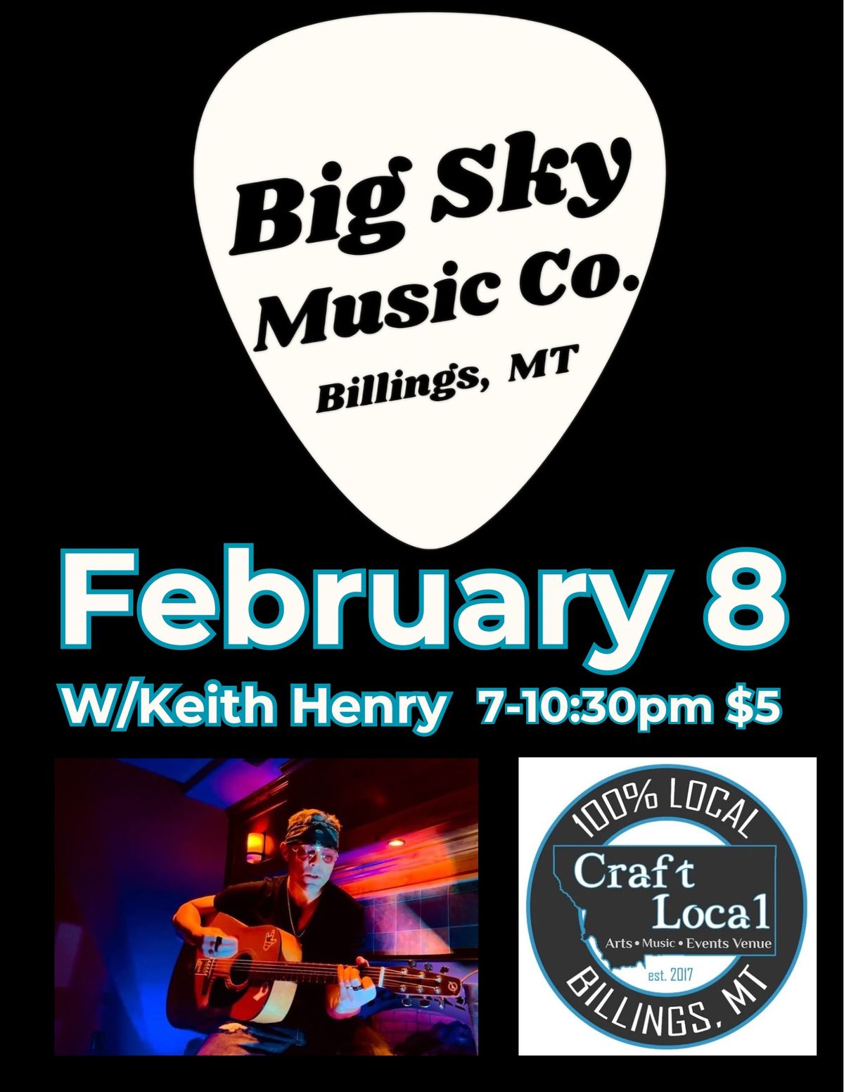 Big Sky Music Co w\/Keith Henry