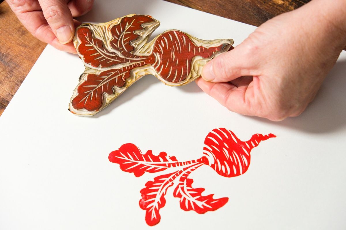 Linocut Basics: Wildflower Workshops