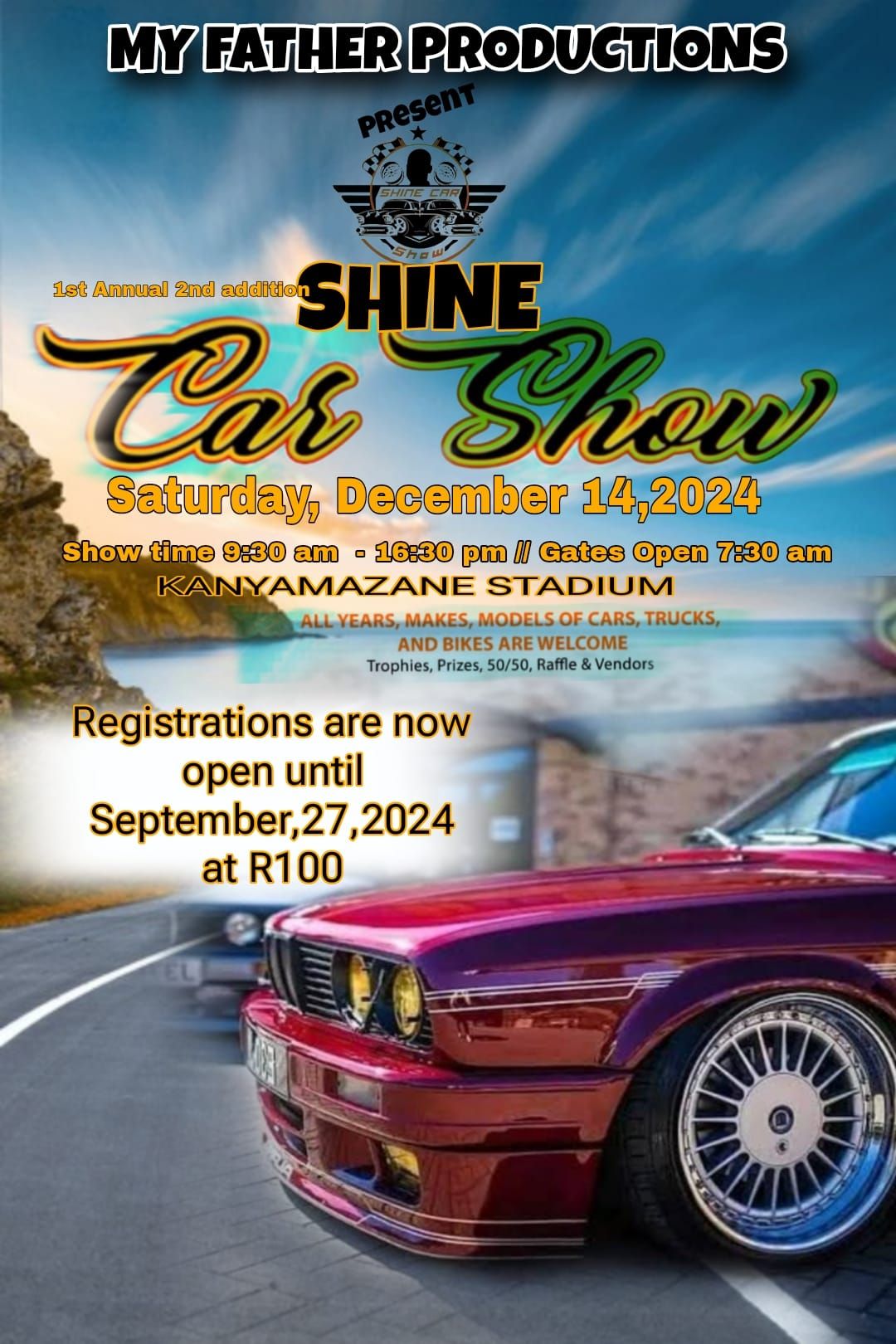 MY FATHER SHINE CAR SHOW 