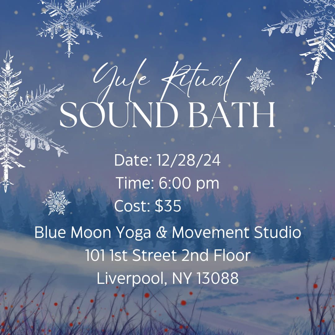 Yule Ritual Sound Bath