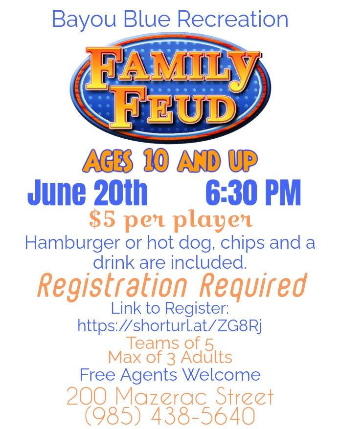 Family Feud Night