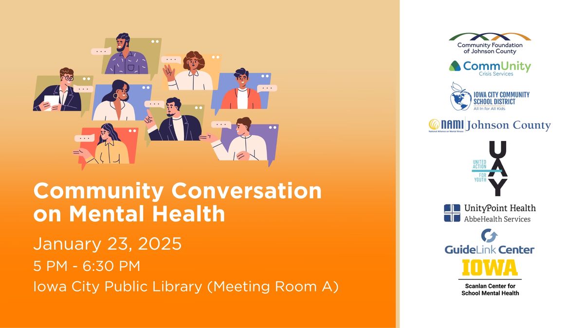 Community Conversation on Mental Health