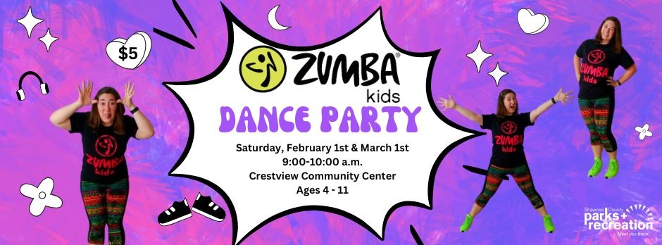 Zumba\u00ae Kids & Zumba\u00ae Kids Jr. Dance Party