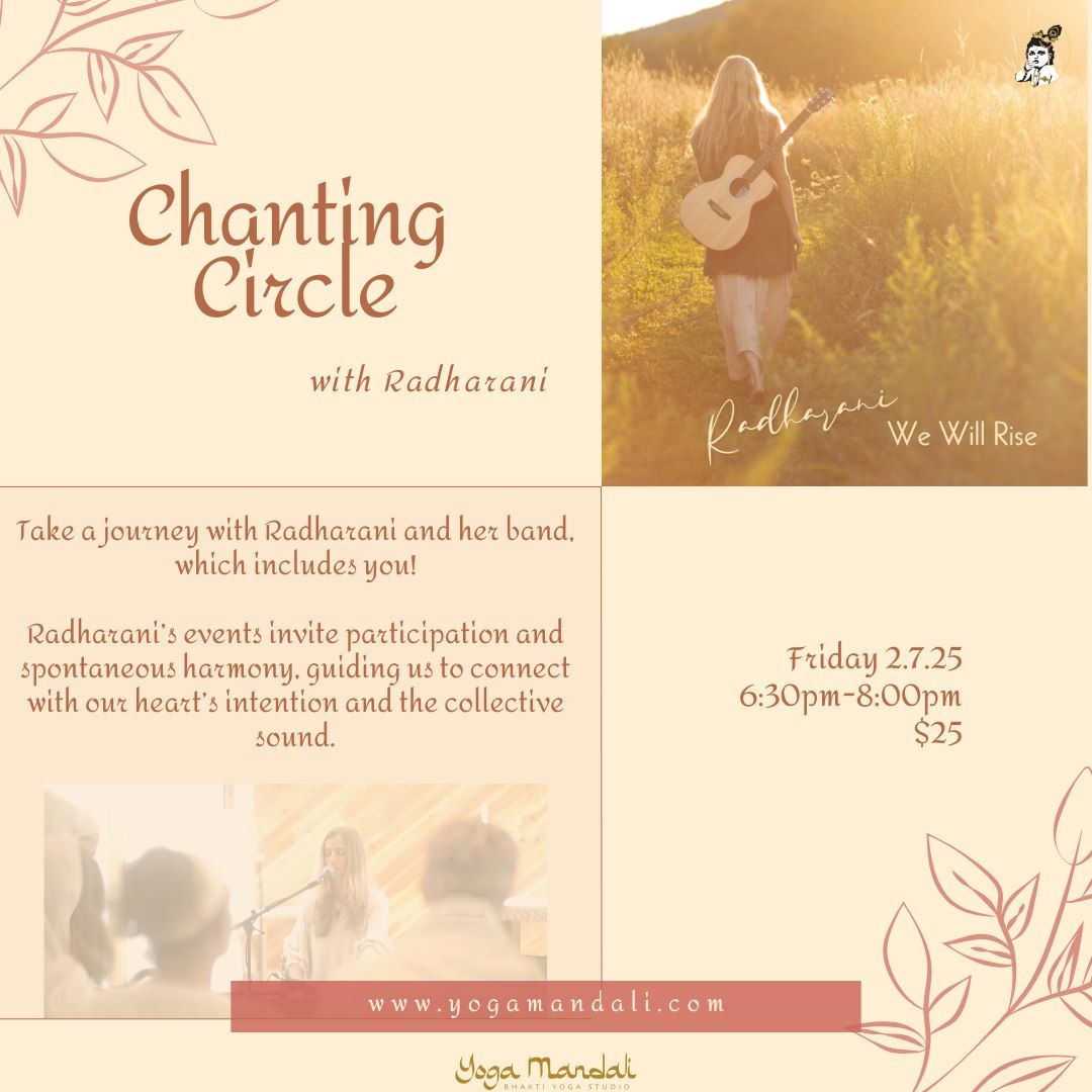 Chanting Circle with Radharani