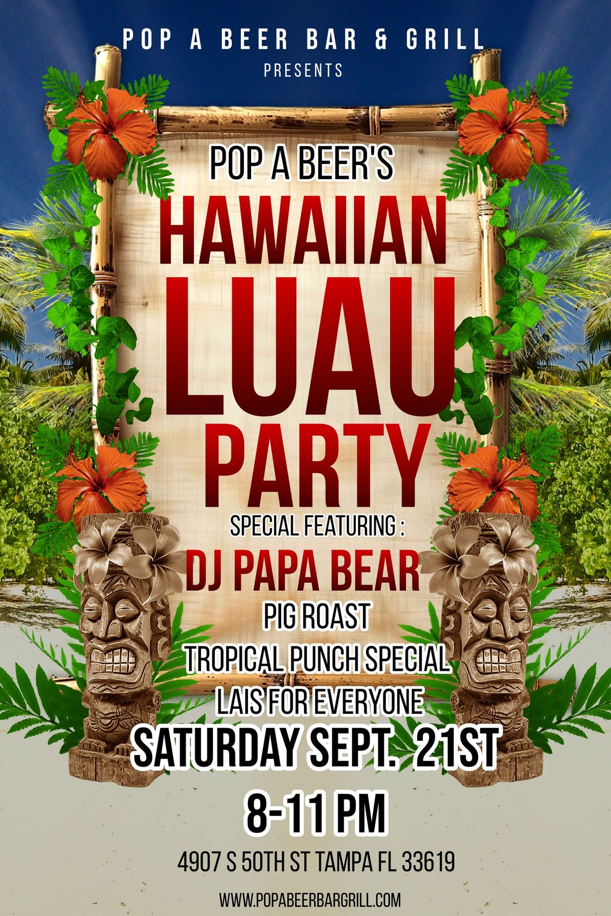 Hawaiian Luau Night