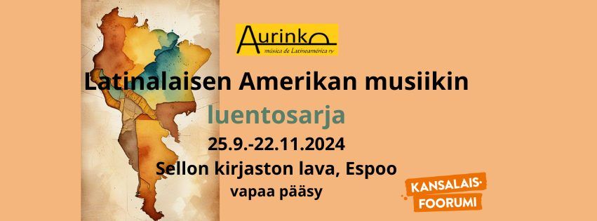 Latinalaisen Amerikan musiikin luentosarja