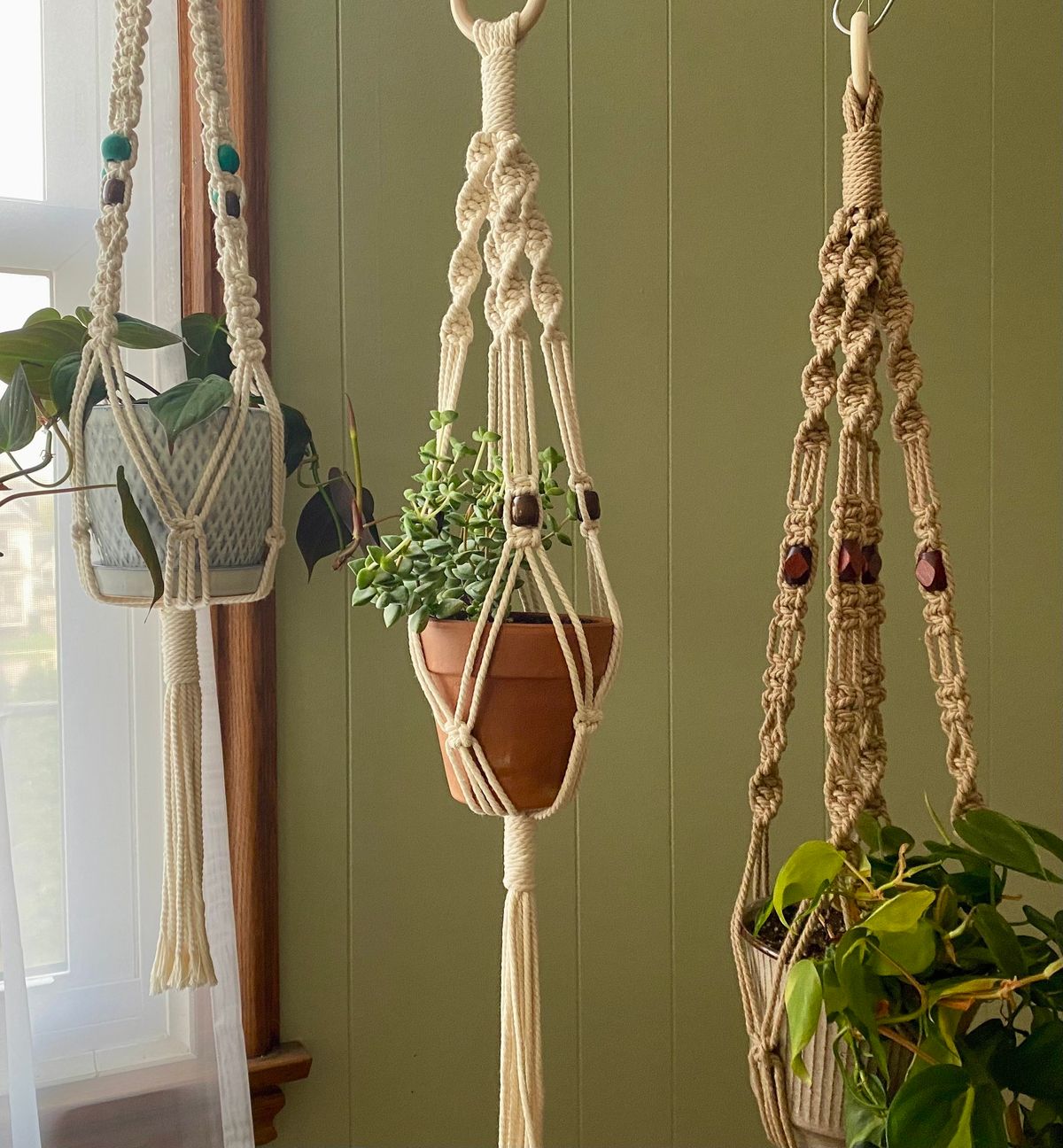 Macram\u00e9 Plant Hanger Workshop | Ages 15-Adult