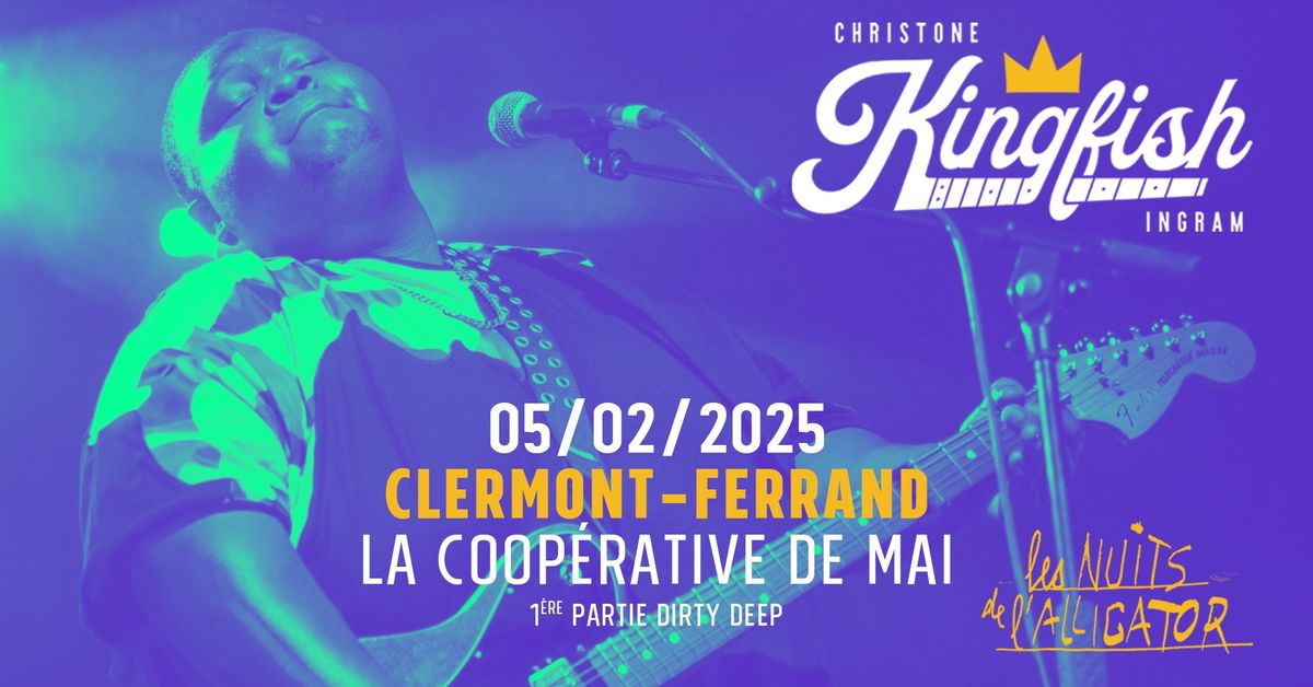 Christone Kingfish Ingram + Dirty Deep \u2022 Les Nuits de l'Alligator \/ La Coop\u00e9rative de Mai