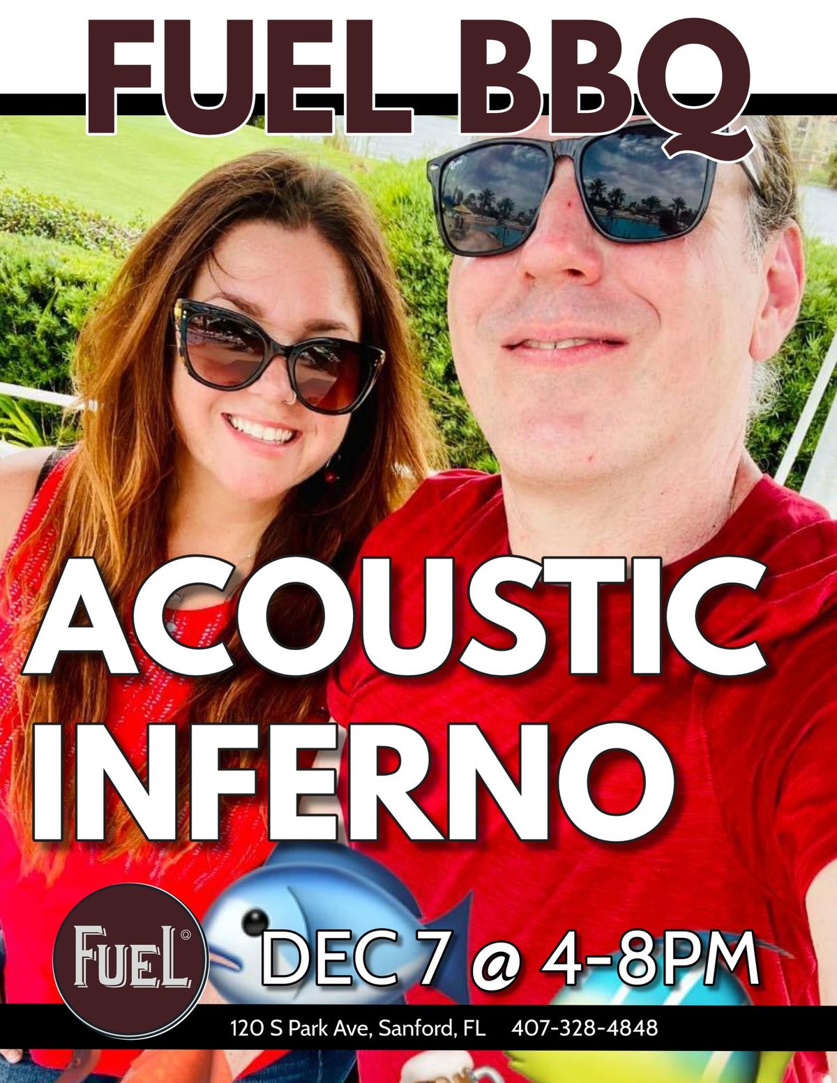 ACOUSTIC INFERNO | Afternoon of Live Music on the Fuel Patio