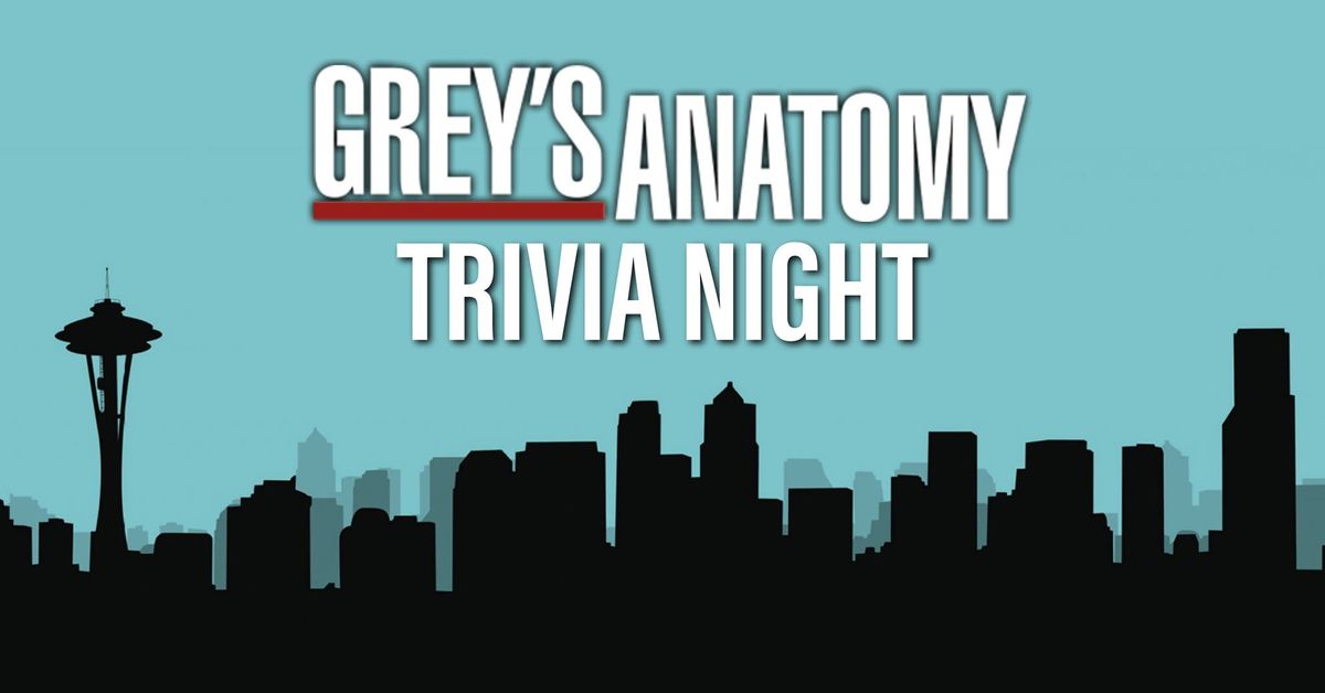 Grey's Anatomy Trivia at The Porch Winter Park