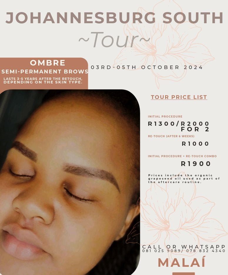 MALA\u00cd Ombre Shading Joburg South Tour