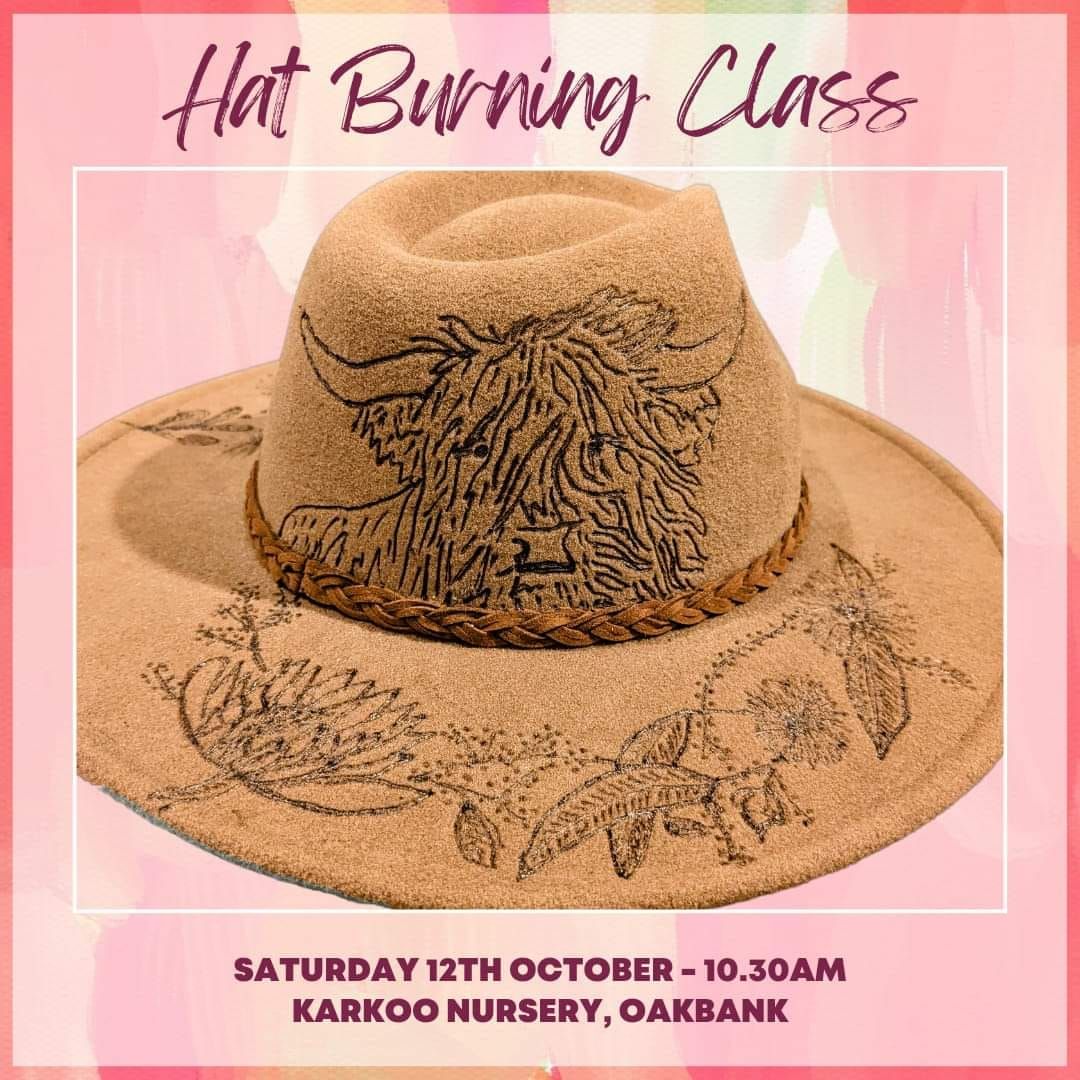 Hat Burning Class at Karkoo Nursery!