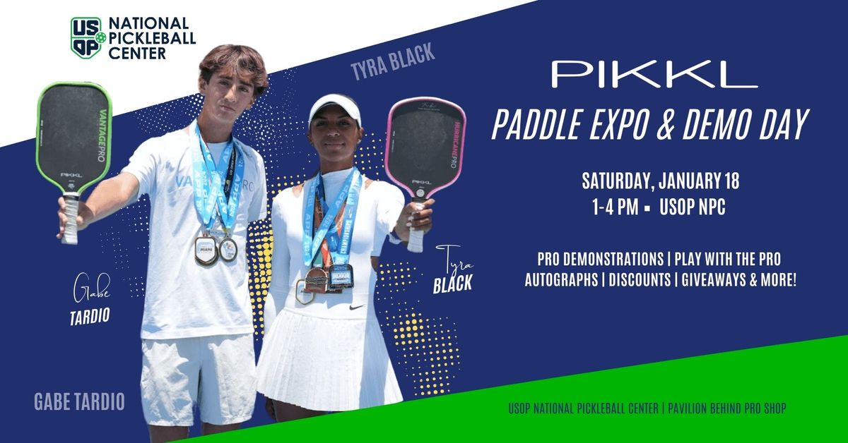 PIKKL Demo Day with Gabe Tardio & Hurricane Tyra Black - Touring Pros