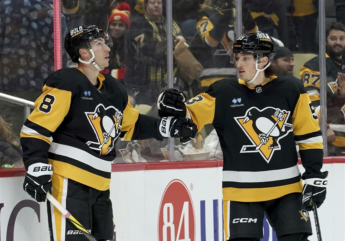Pittsburgh Penguins at Calgary Flames at Scotiabank Saddledome
