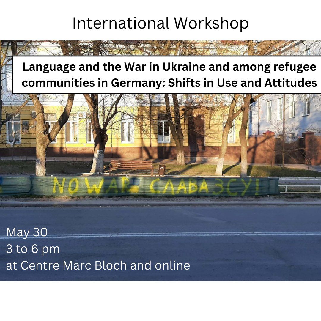"Language and the War in Ukraine and among refugee communities in Germany: Shifts in Use and Attitud