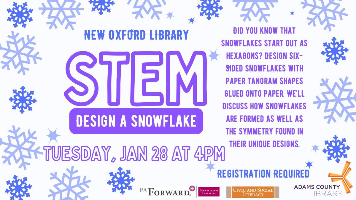 STEM Design a Snowflake