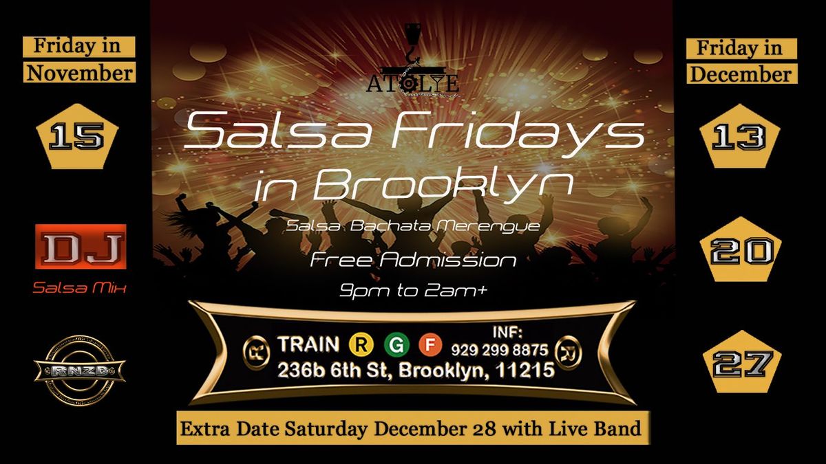 Salsa Fridays in Brooklyn