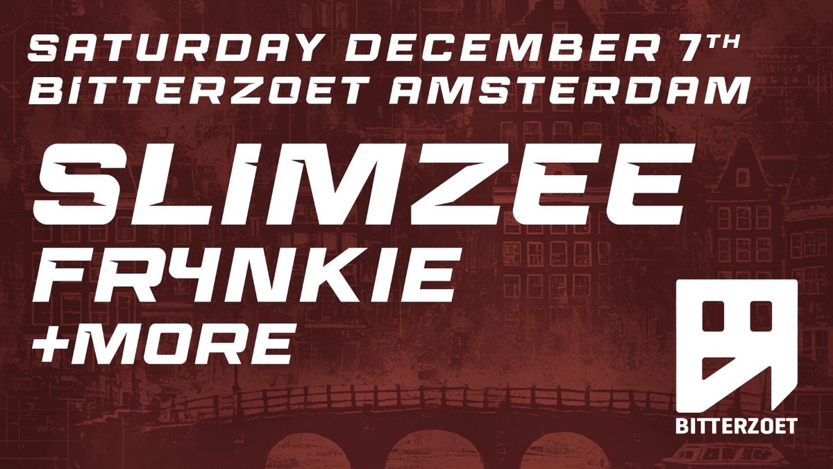 SLIMZEE (RINSE FM )  FR4NKIE IN AMSTERDAM