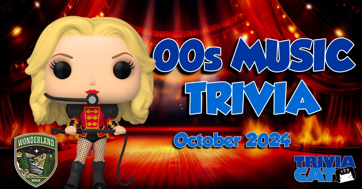 Muskegon (Wonderland Distilling) 2000s Music Trivia - Oct 2024 Edition