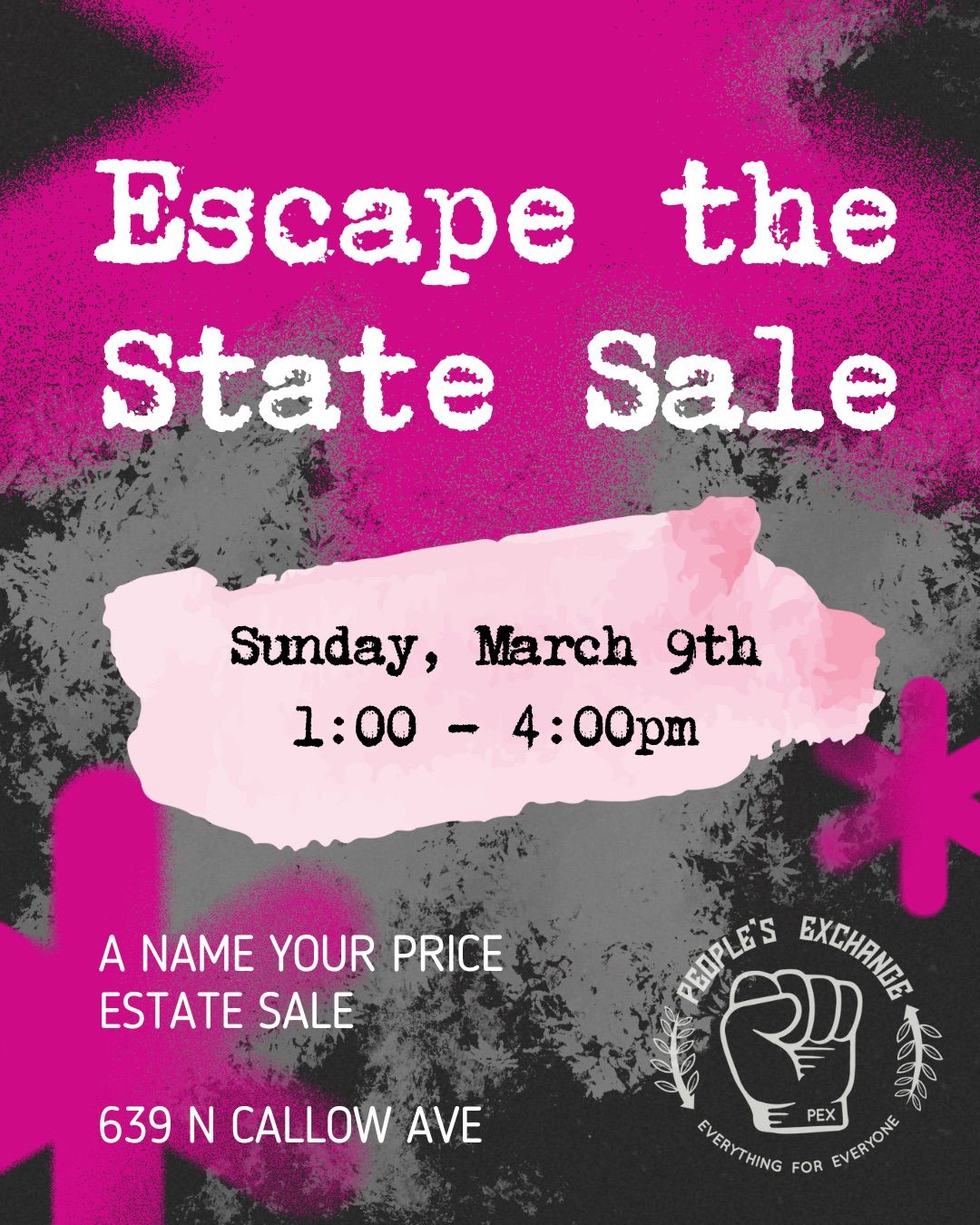 Escape The State Estate Sale 