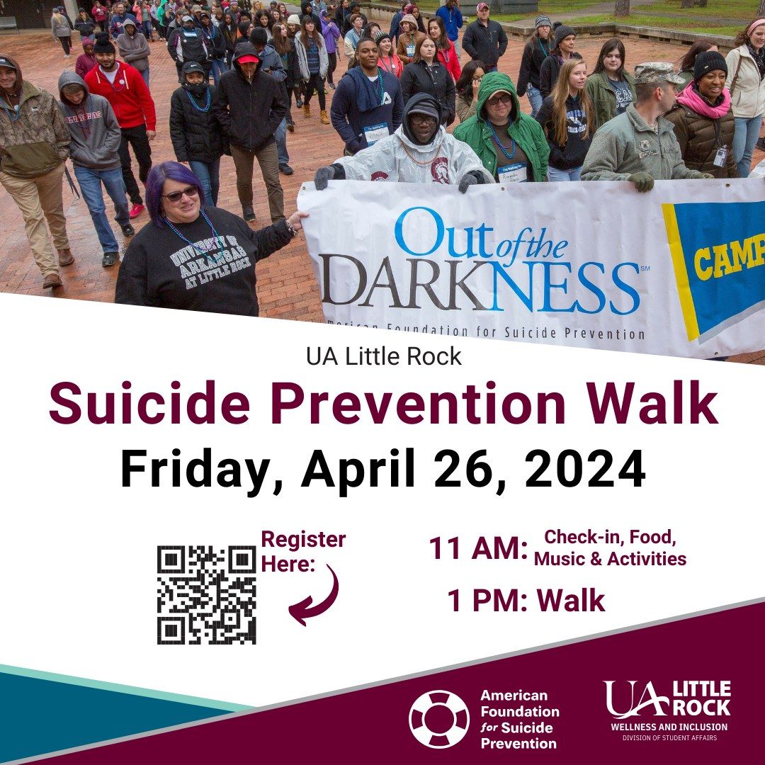 UA Little Rock Suicide Prevention Campus Walk