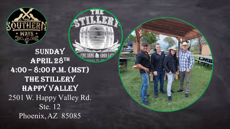 The Stillery - Happy Valley - Sunday, April 28th