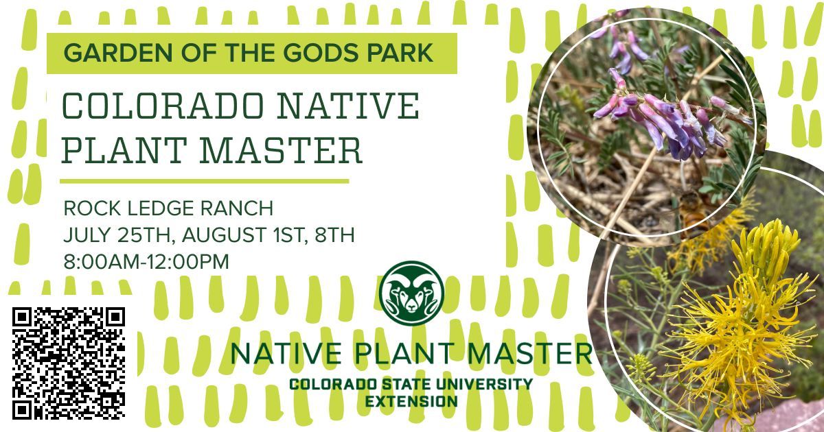 Colorado Native Plant Master: Garden of the Gods