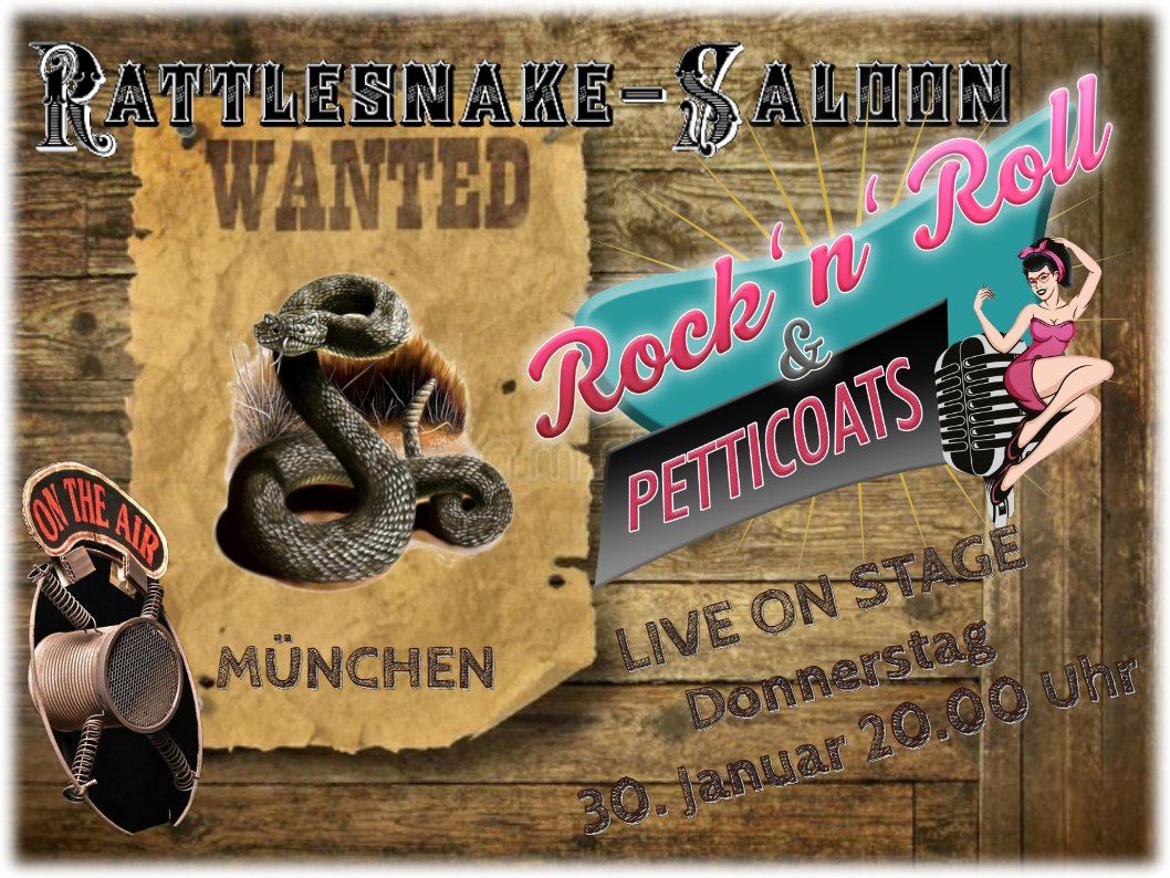 RPC Live im ber\u00fchmten Rattlesnake Saloon - ein Abend im Zeichen des R'n'R