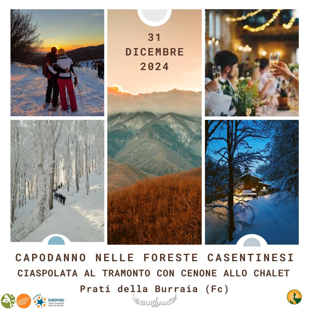 Ciaspolata al Tramonto con Cenone di Capodanno allo Chalet 