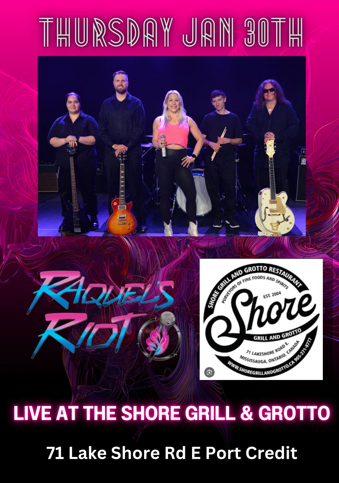 Live at Shore Grill and Grotto