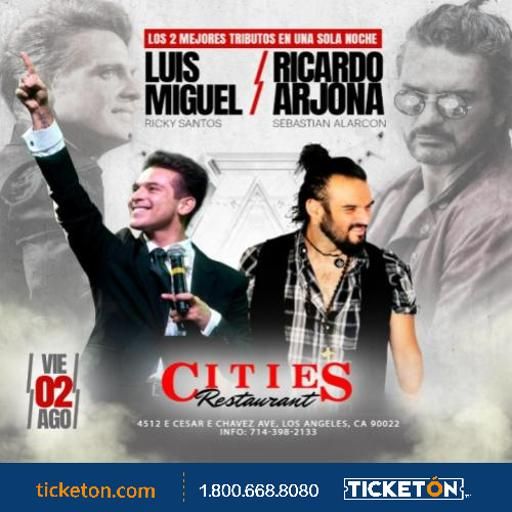 TRIBUTO A LUIS MIGUEL Y RICARDO ARJONA 