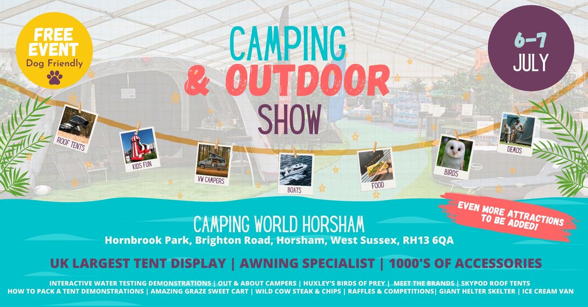 Camping & Outdoor Show - July 6\/7th