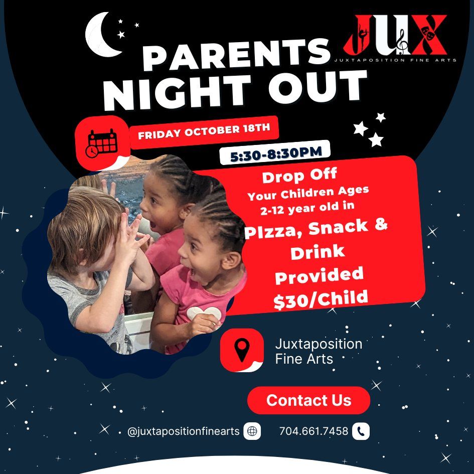 Parents' Night OUT! Friday October 18th