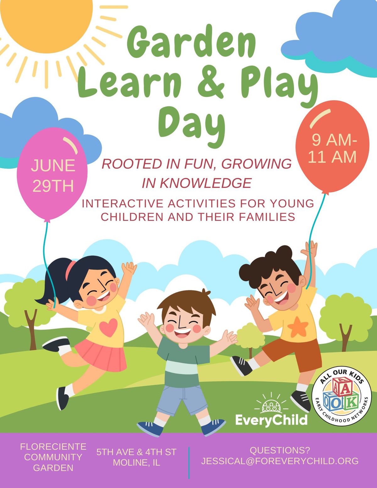 Garden Learn & Play Day\/Aprendizaje de Jard\u00edn y D\u00eda de Juego