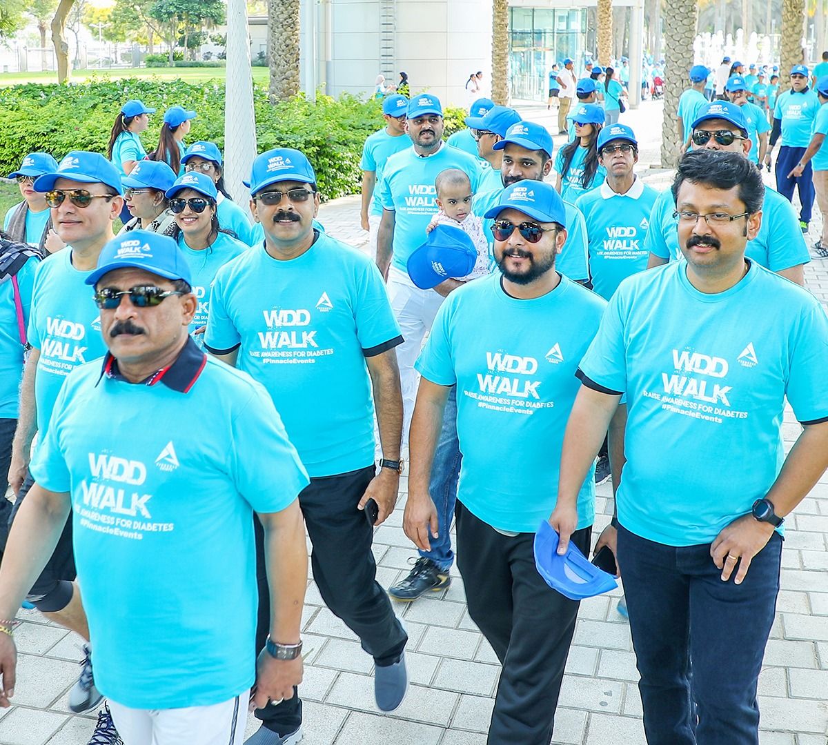 World Diabetes Day Walk in Dubai 2024