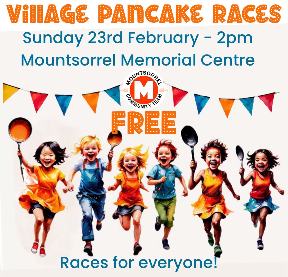 Mountsorrel Village Pancake Races