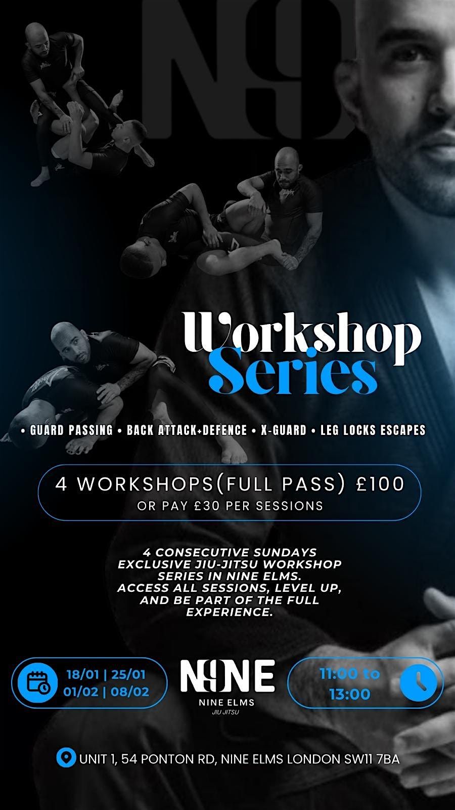 Jiu jitsu workshop series