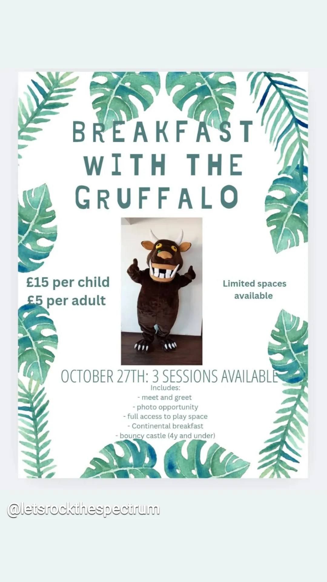 Breakfast with the Gruffalo