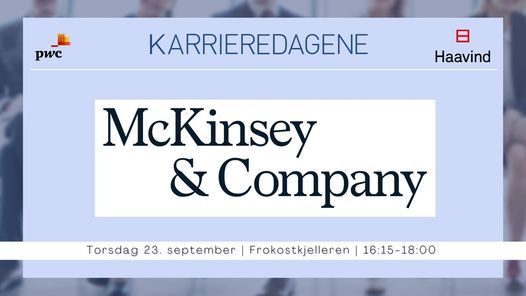 KD21: Presentasjon av McKinsey & Company