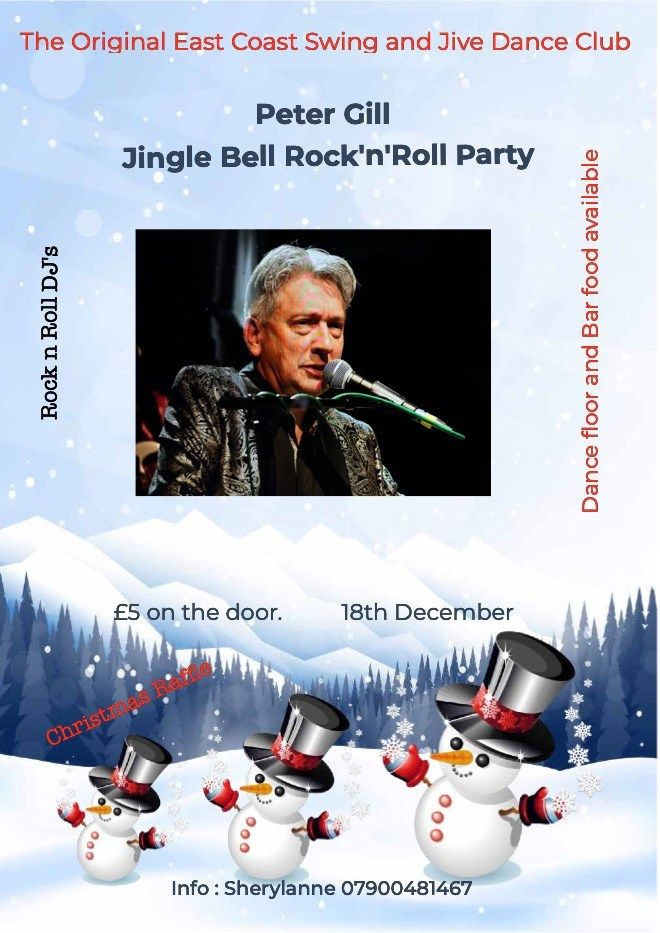 Peter Gill's Jingle Bell Rock n Roll Party night