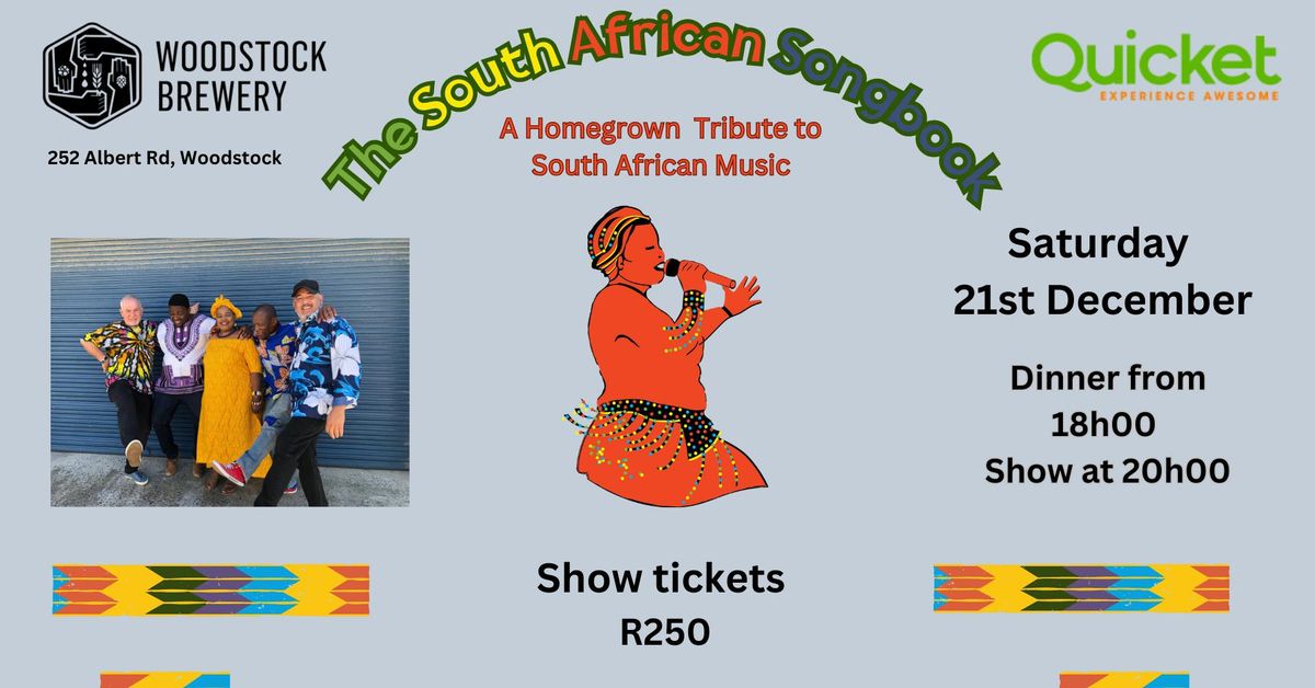 The South African Songbook at Woodstock Brewery