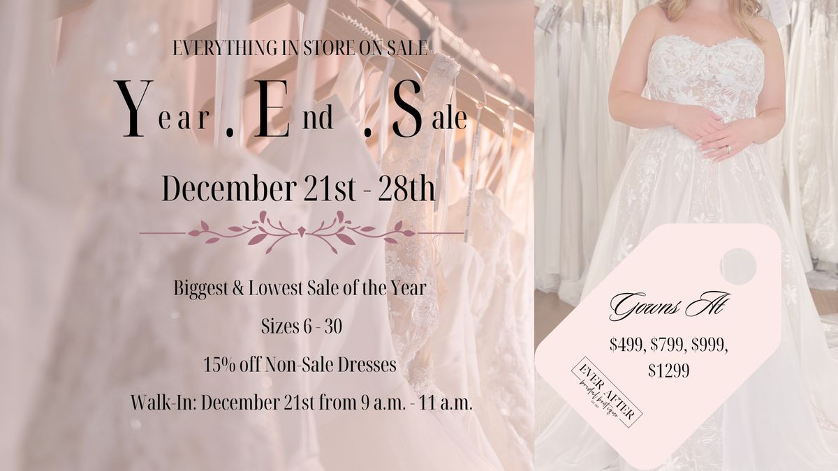 Year End Sale 