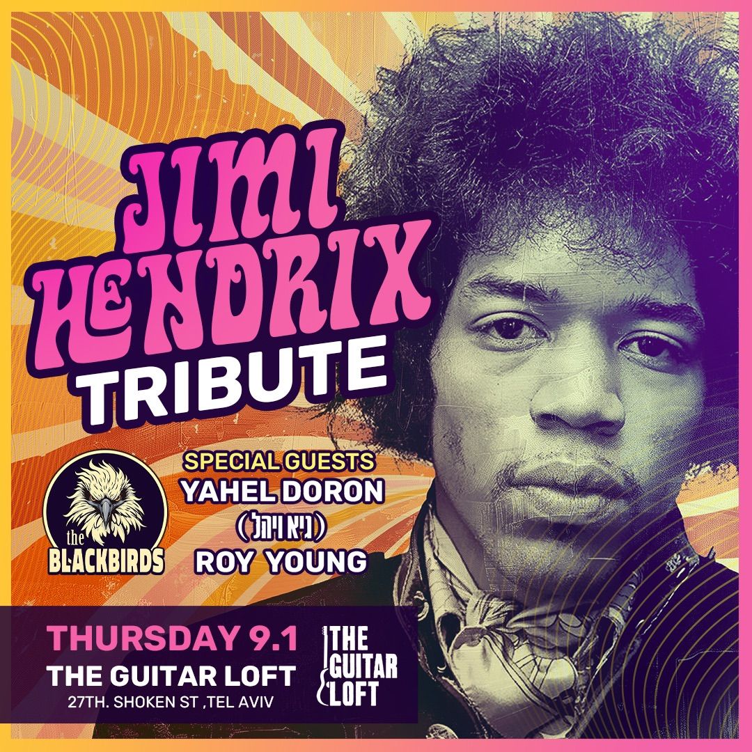 The Blackbirds FEAT. Roy Young & Yahel Doron | Jimi Hendrix night | Guitar Loft 9.1