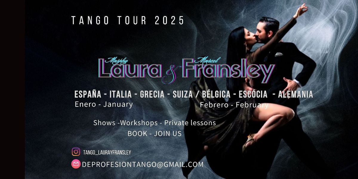 Save the date: Laura & Fran 8-10 February 2025