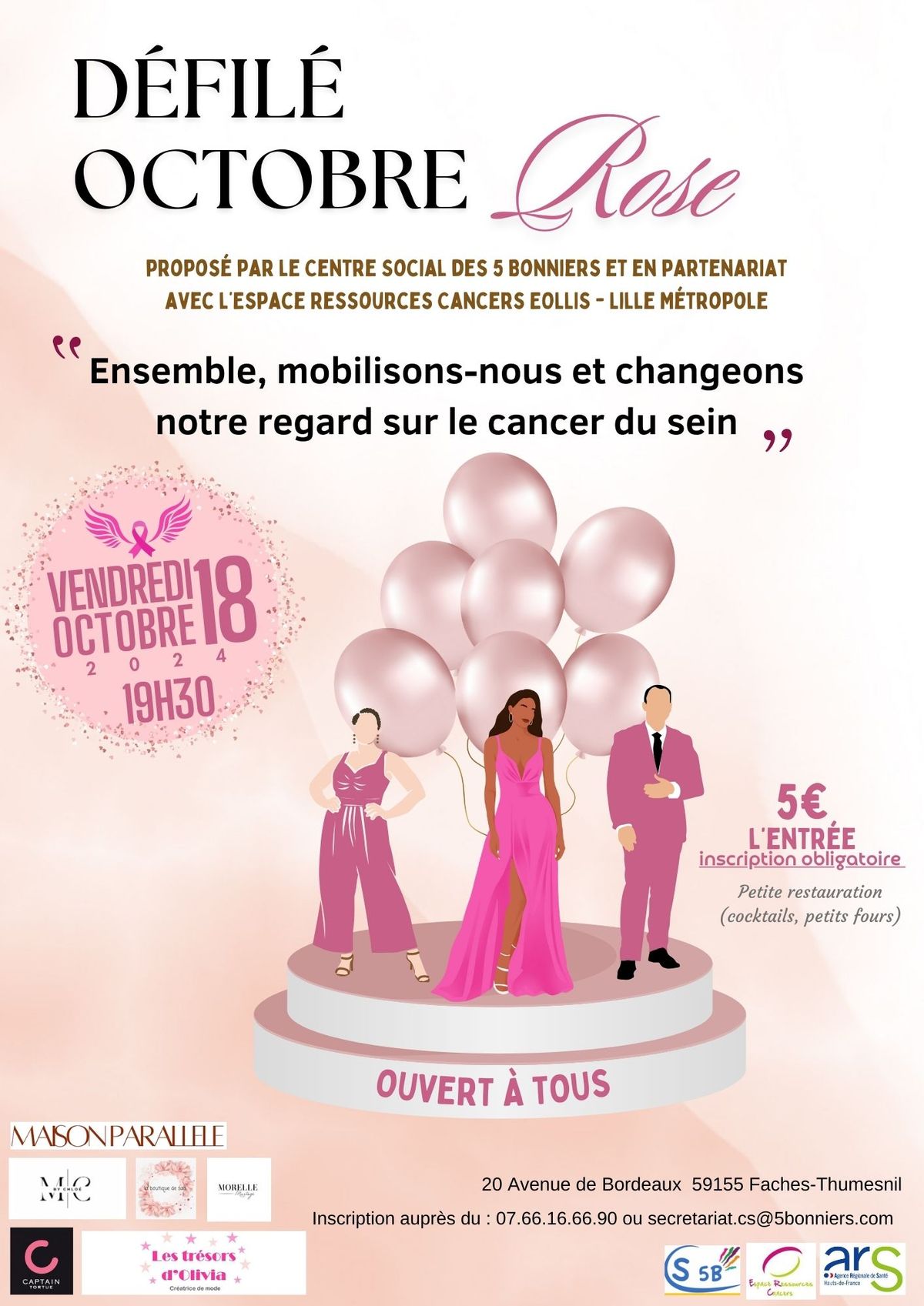 D\u00e9fil\u00e9 Octobre Rose